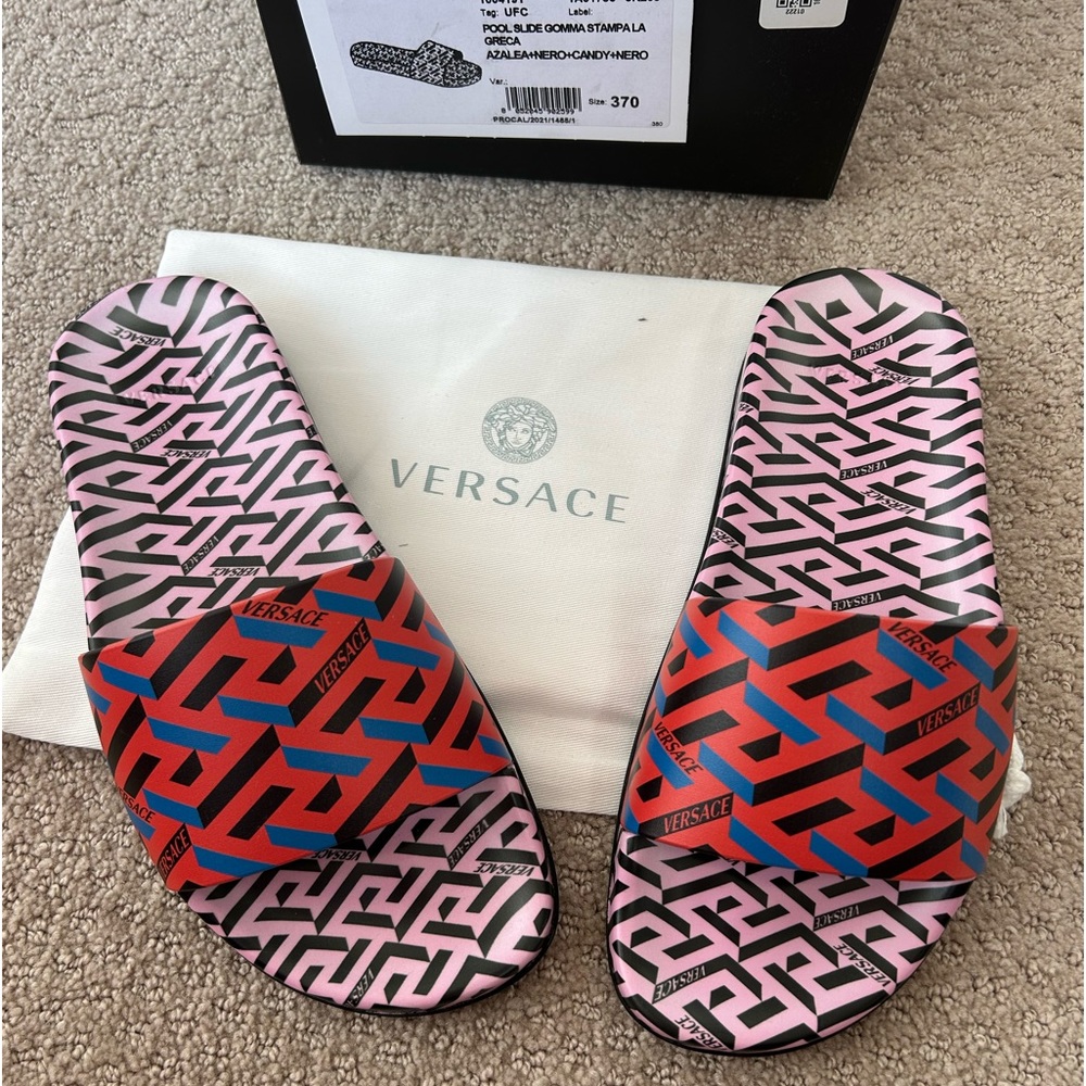 Versace slides NWT